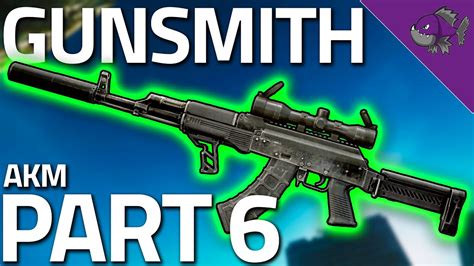 eft wiki gunsmith part 6  I cover a f